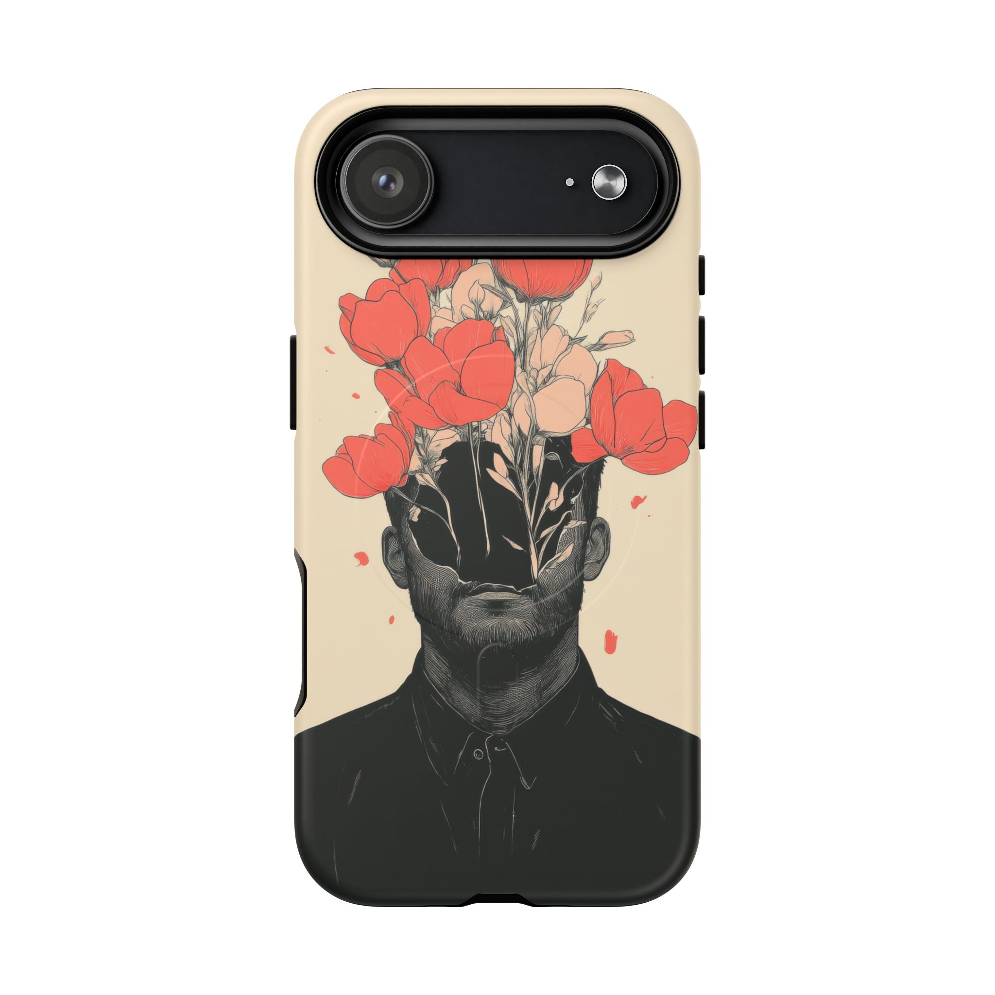 Bloom - Surreal illustration of flowers and a portrait