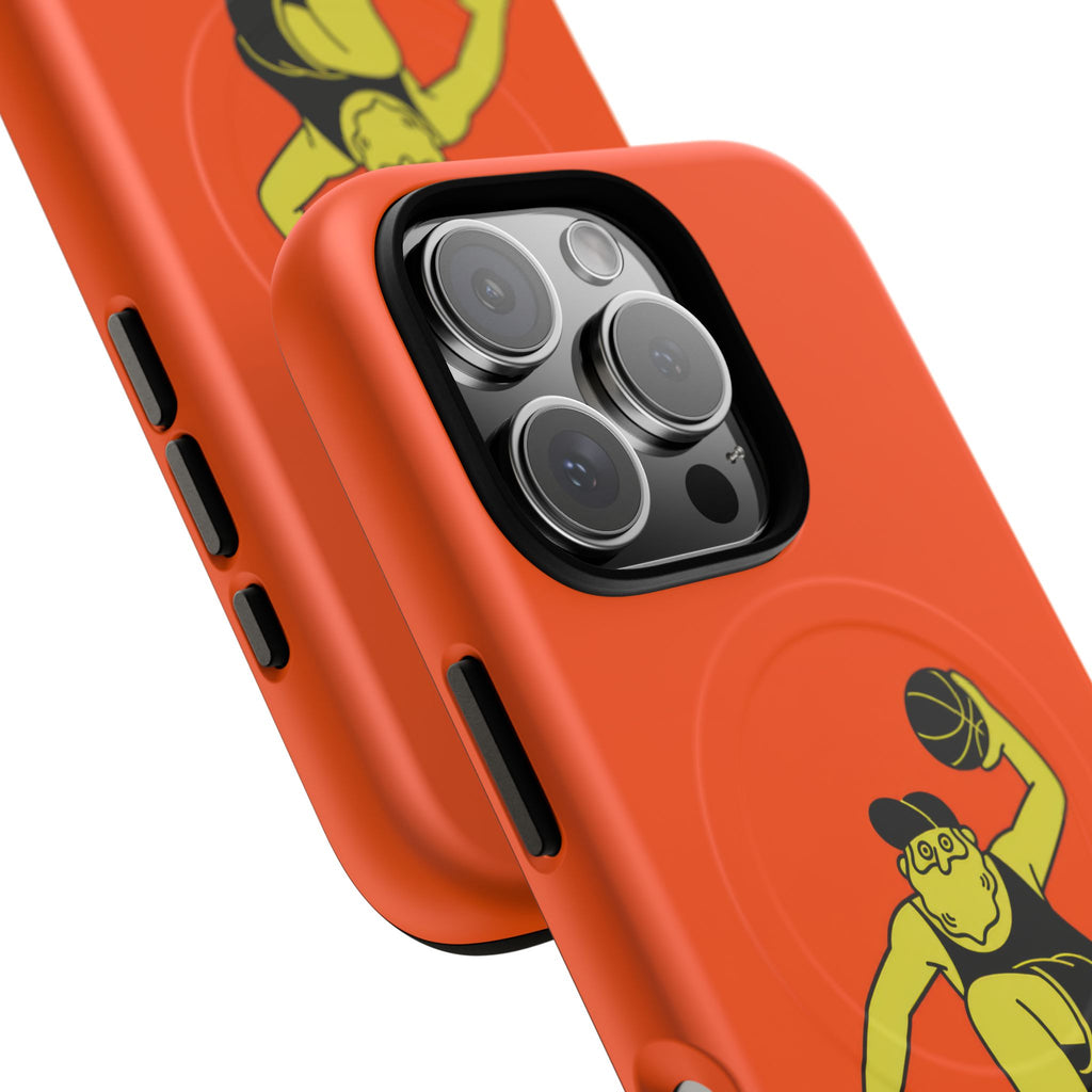 Basketball - Yellow Guy, Orange Court