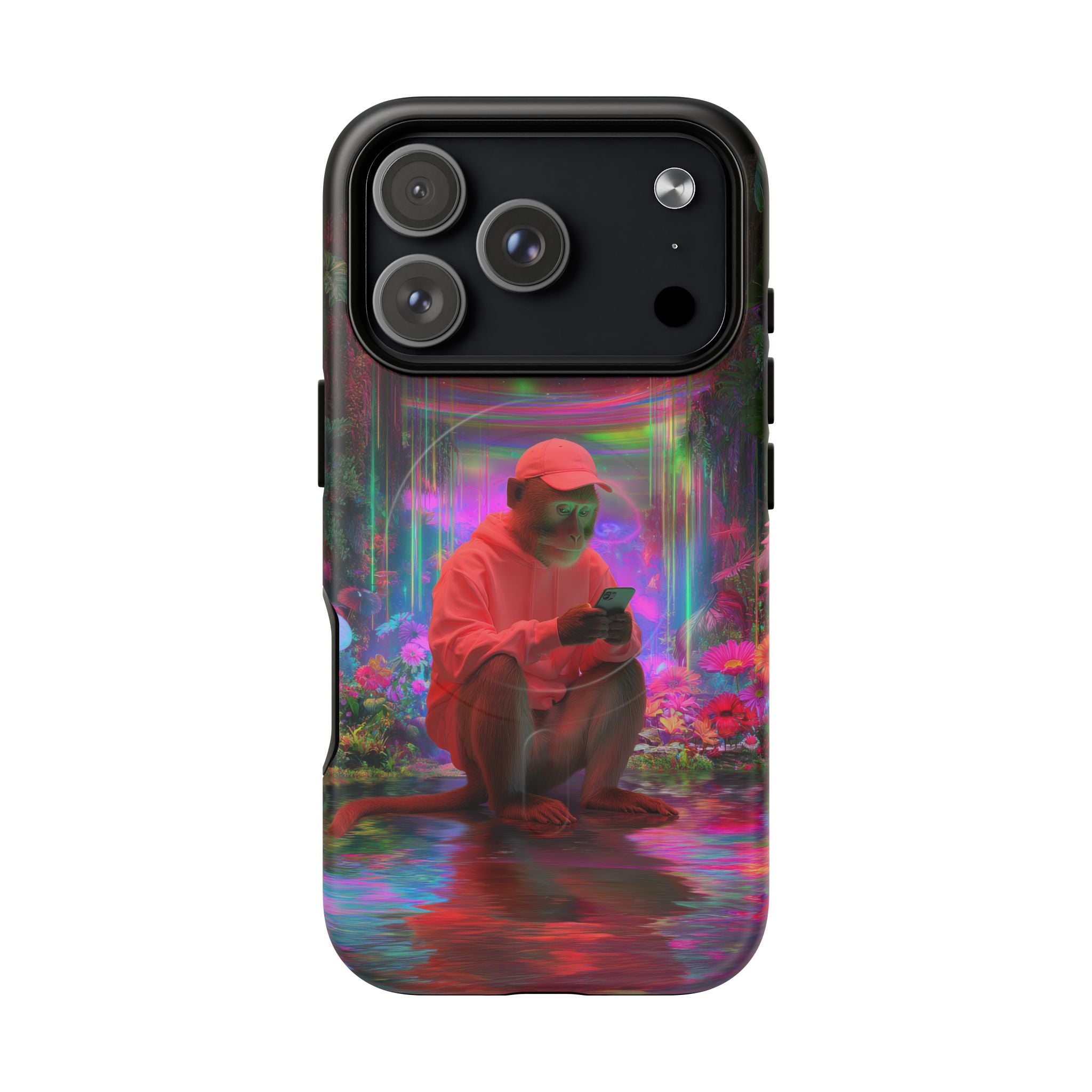 Neon - Psychedelic neon jungle monkey
