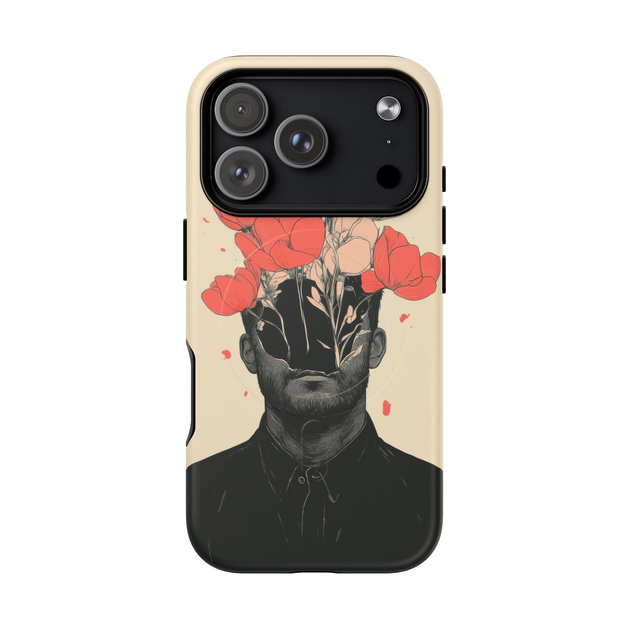 Bloom - Surreal illustration of flowers and a portrait