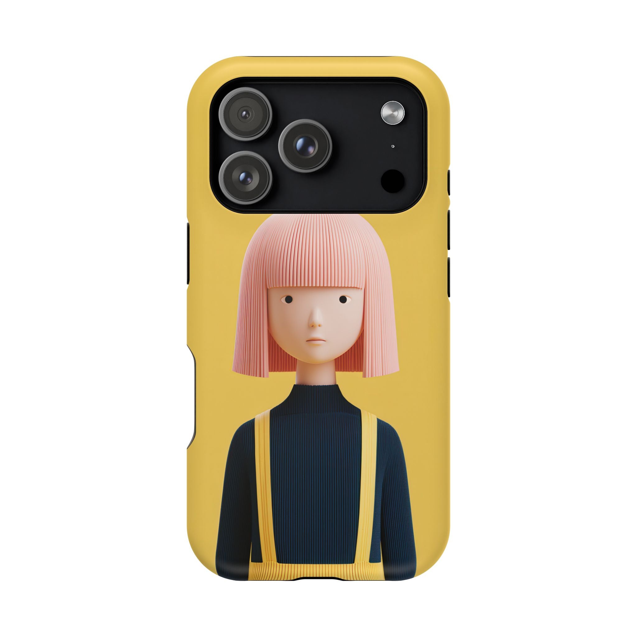 Brace - Sculpted character yellow background