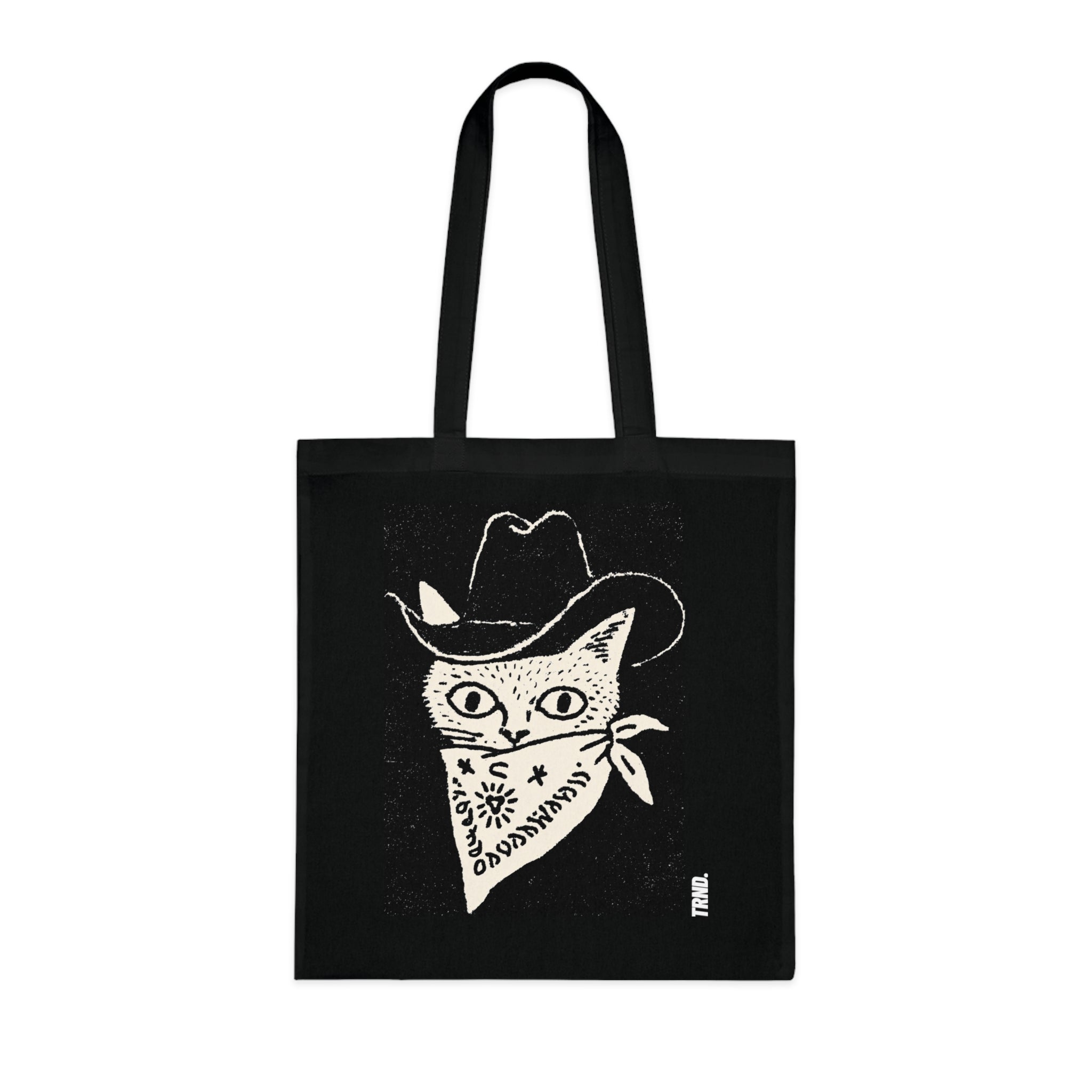 Wrangler - Tote bag chat cowboy illustration western | TRND.