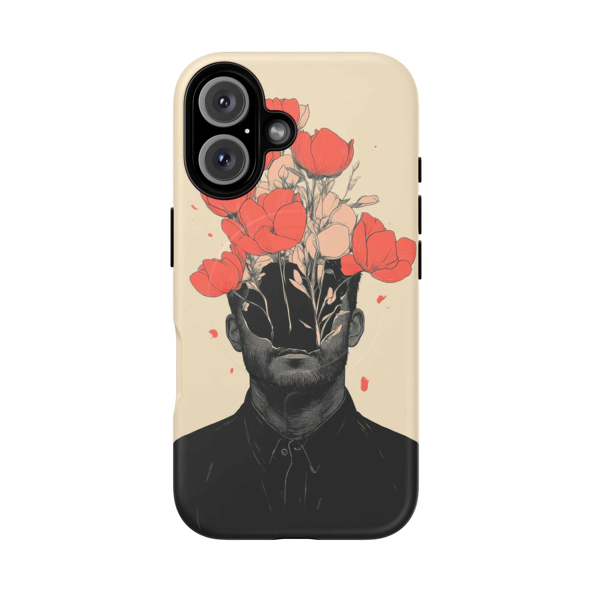 Bloom - Surreal illustration of flowers and a portrait