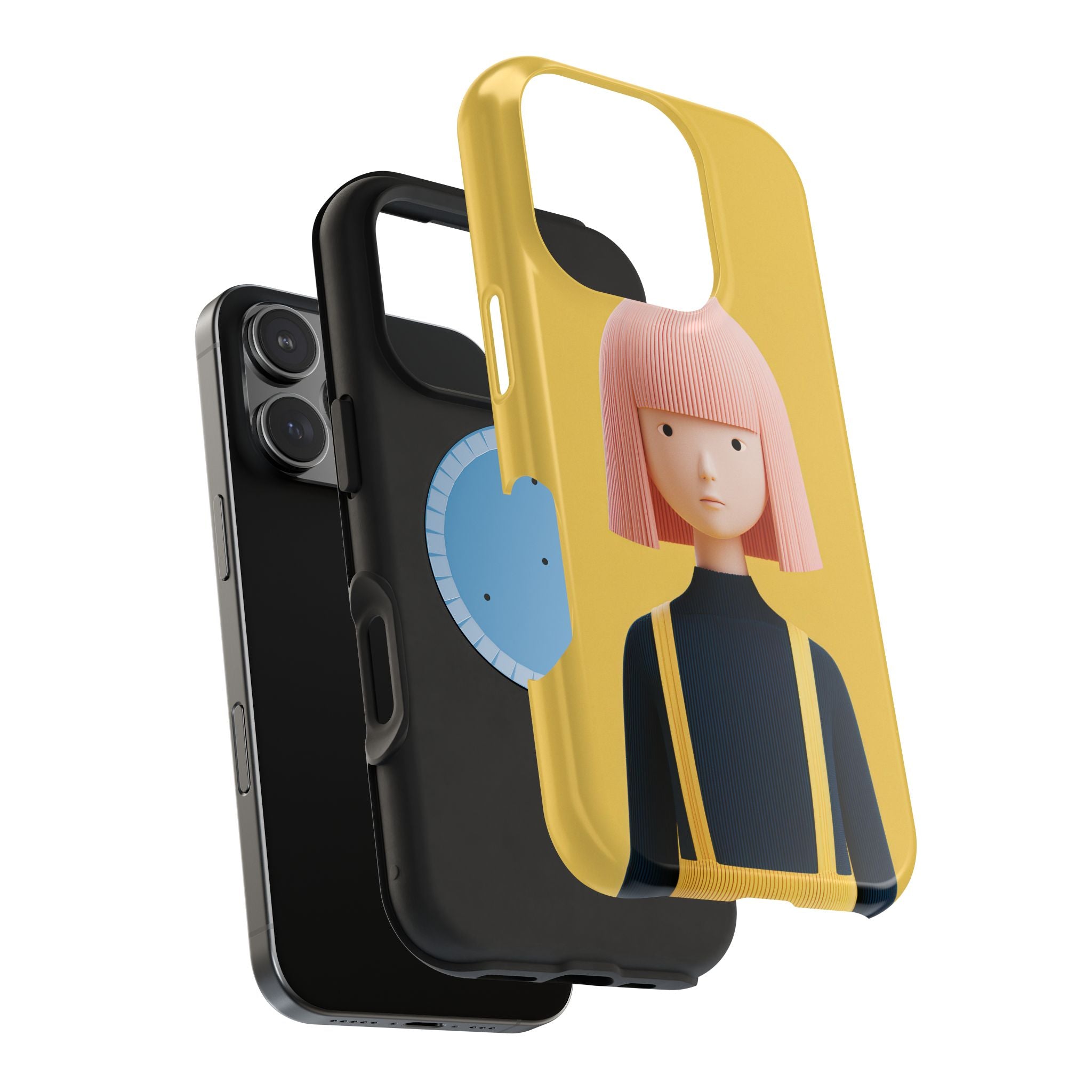 Brace - Sculpted character yellow background