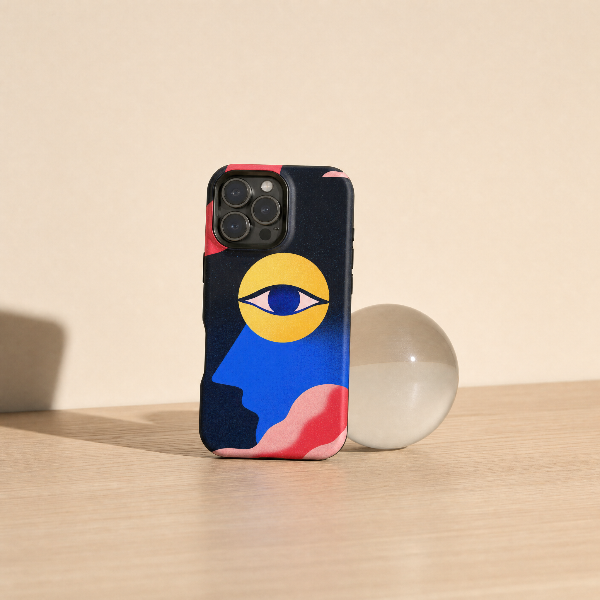 Oracle - Geometric eye dark background