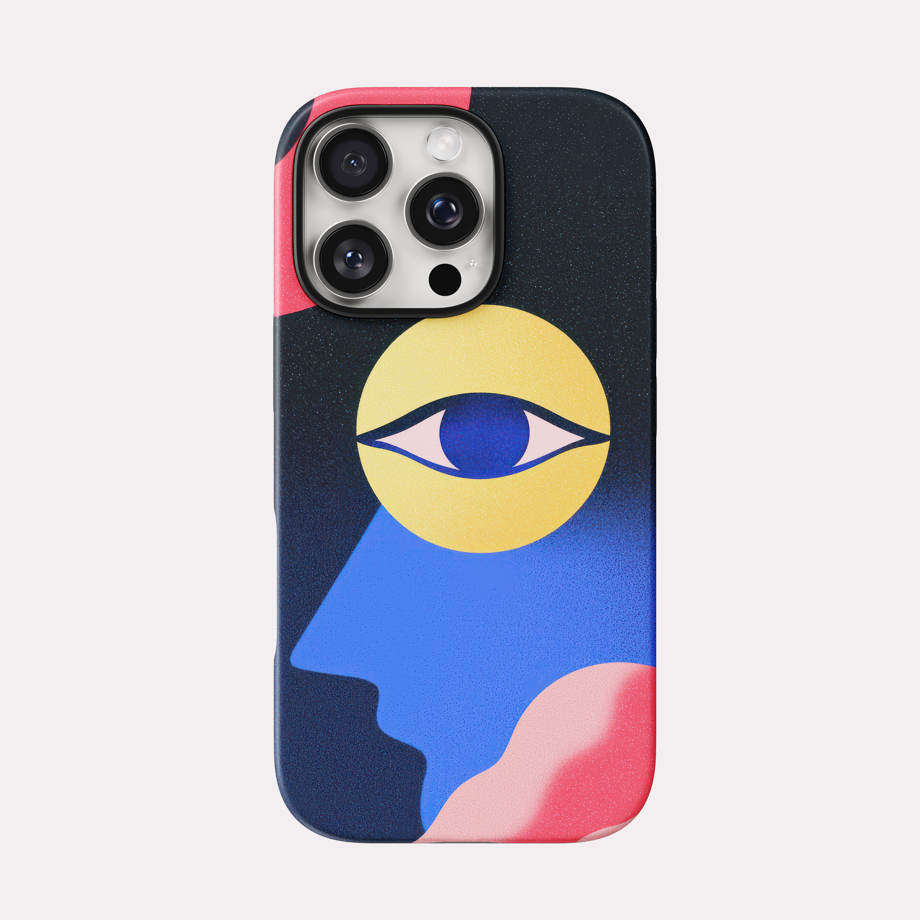 Oracle - Geometric eye dark background