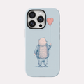 Papou - Ours ballon illustration douce