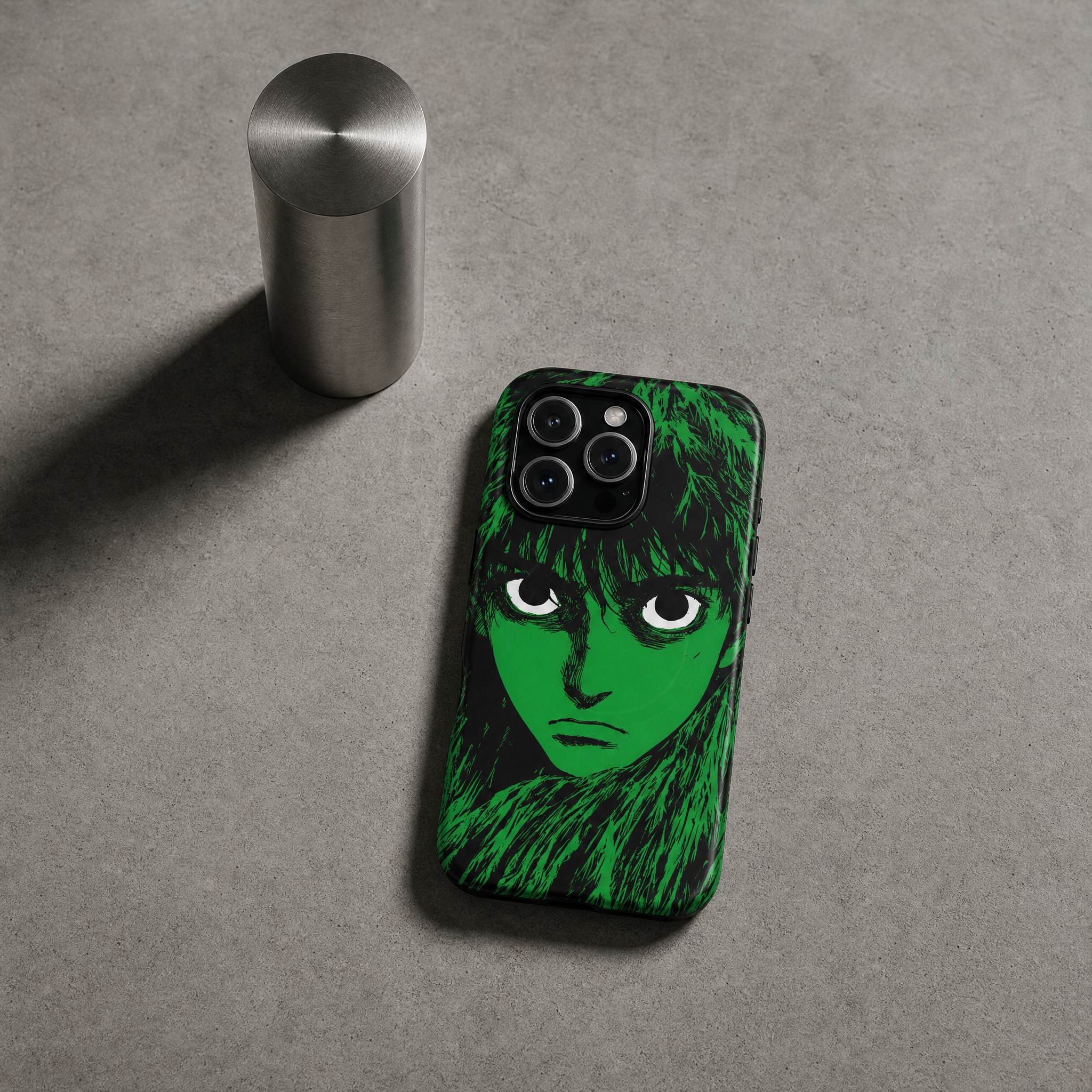 Venom - Toxic Green and Black Manga Portrait