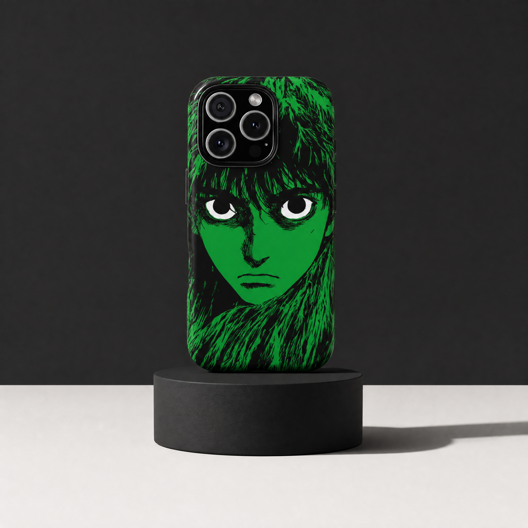 Venom - Toxic Green and Black Manga Portrait