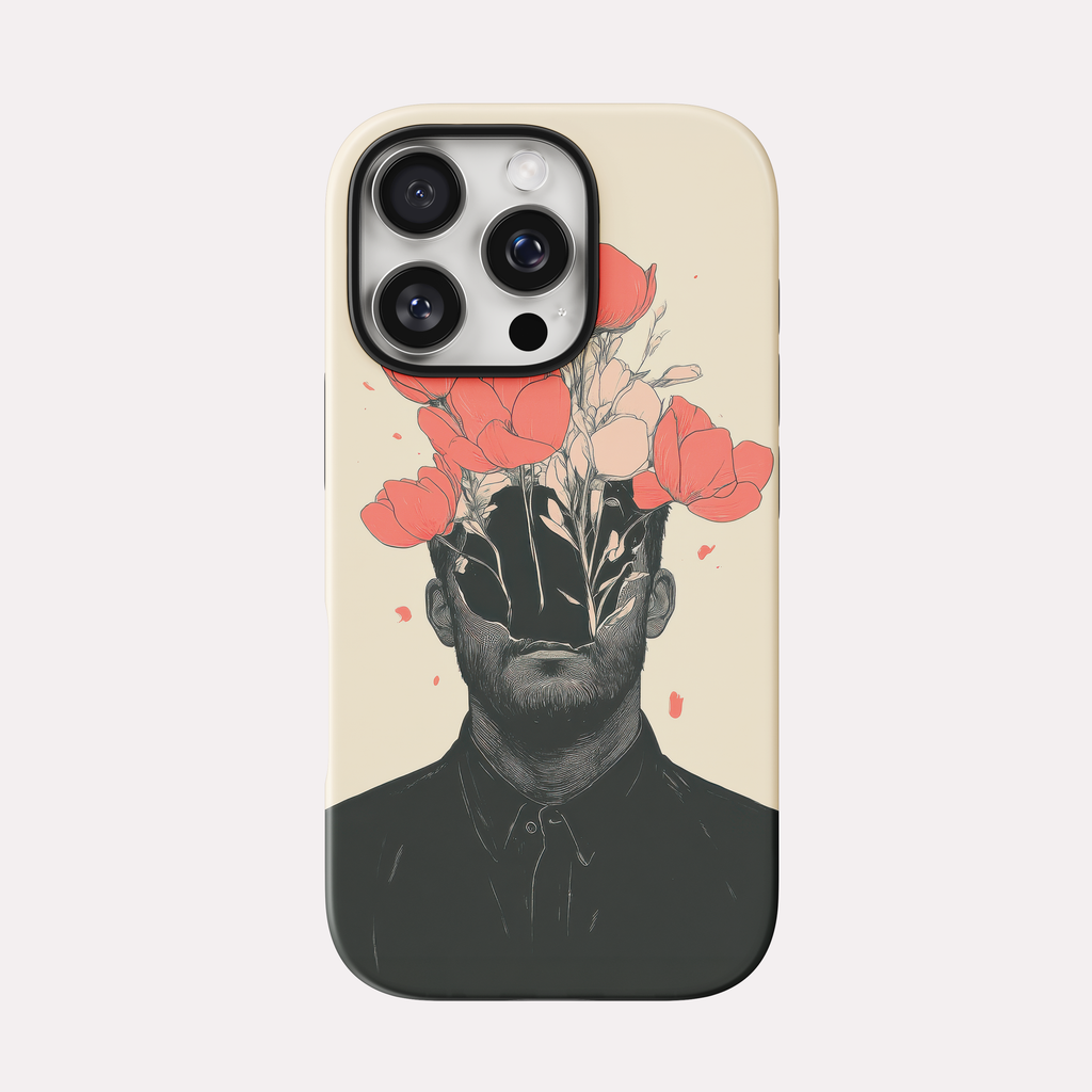 Bloom - Surreal illustration of flowers and a portrait