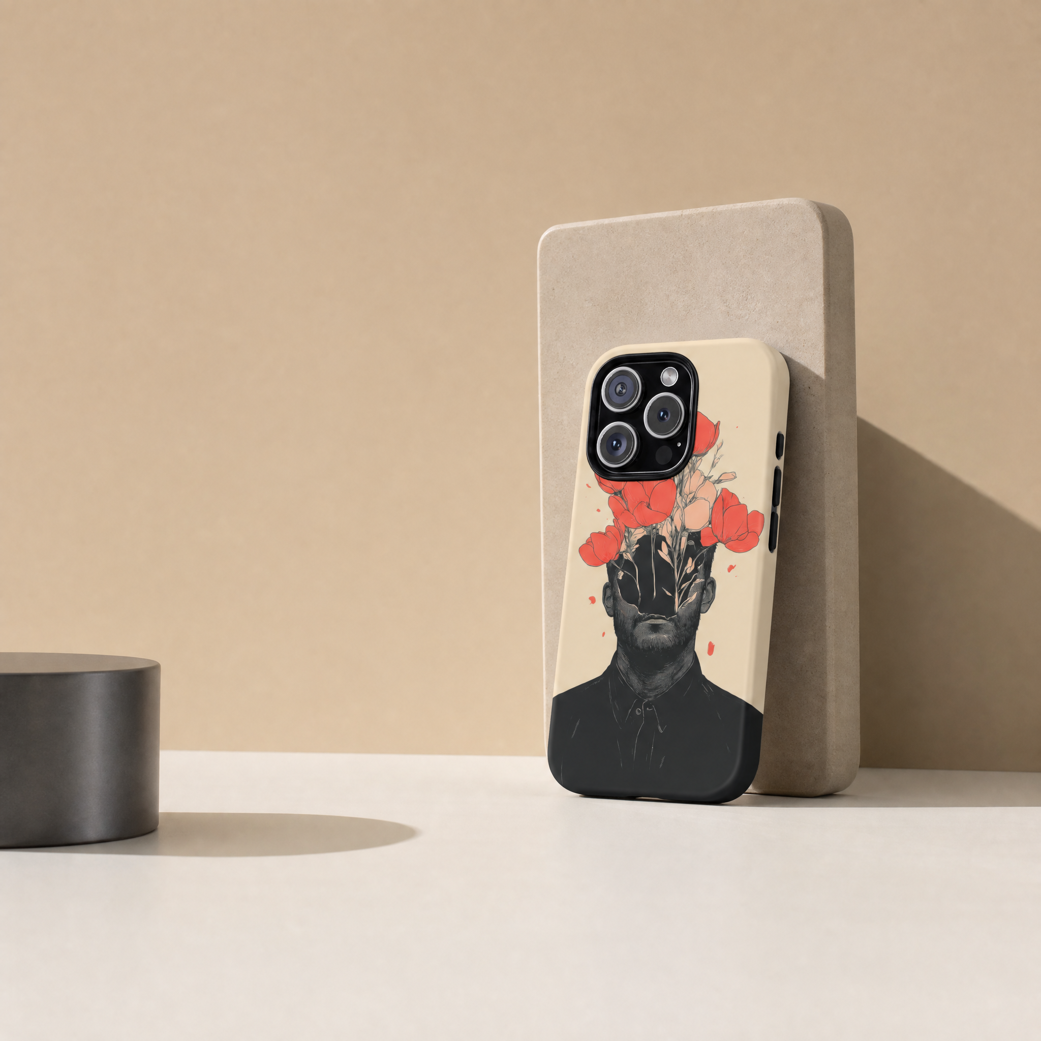 Bloom - Surreal illustration of flowers and a portrait