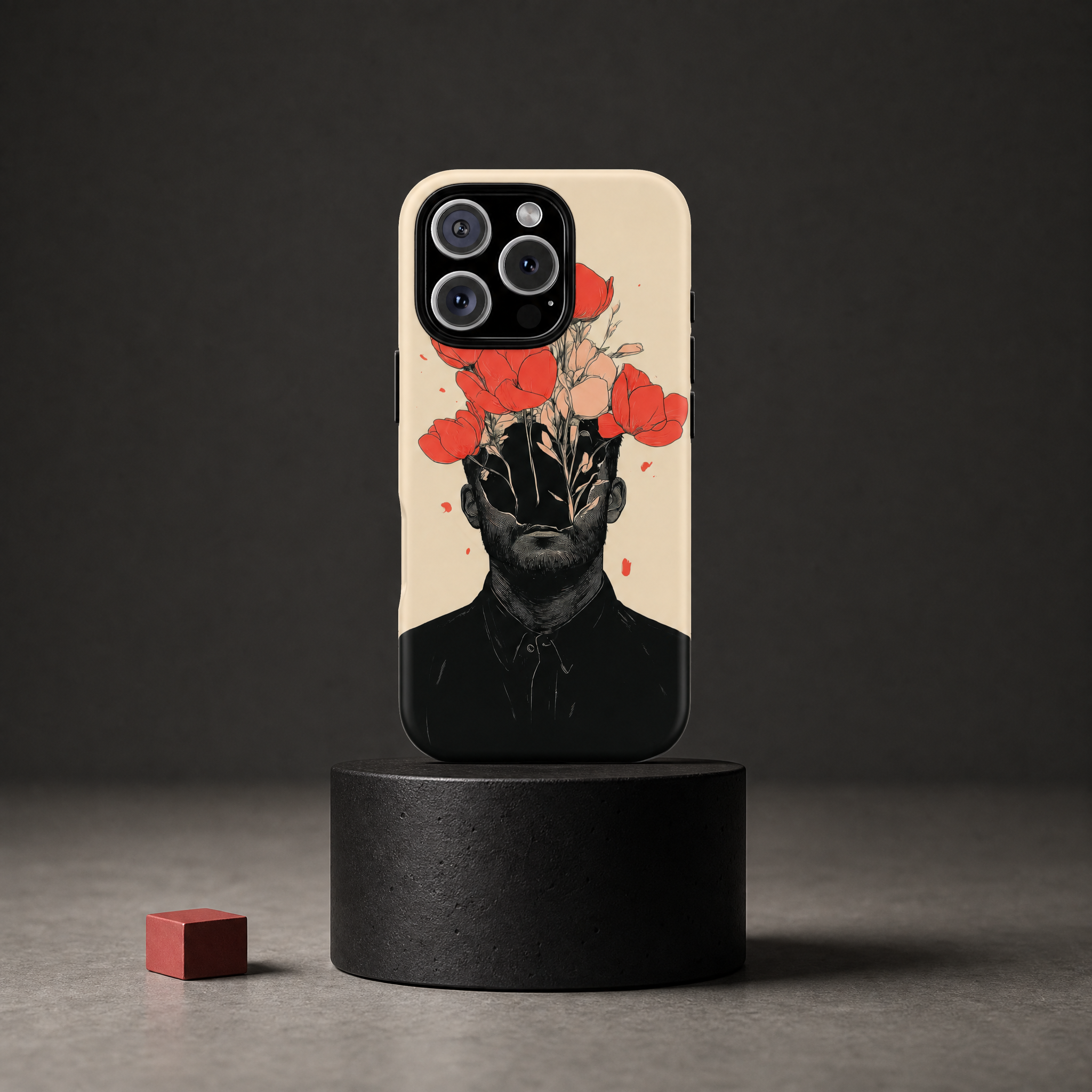 Bloom - Surreal illustration of flowers and a portrait