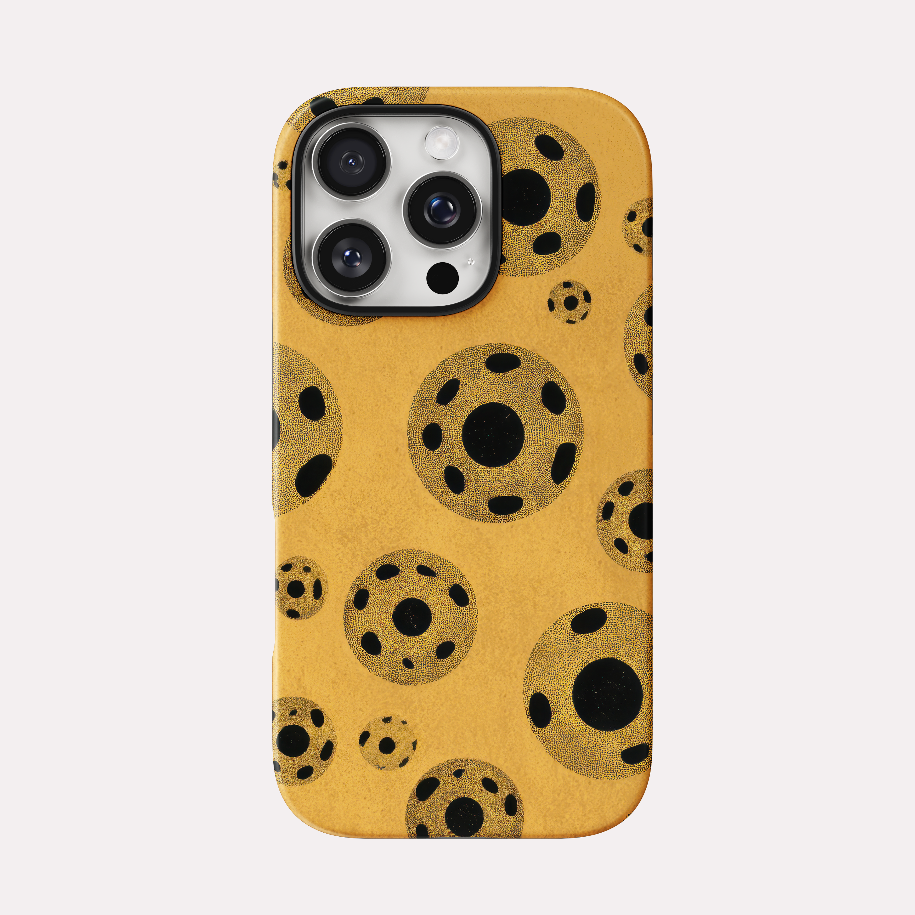 Dot - Retro Mustard Circles