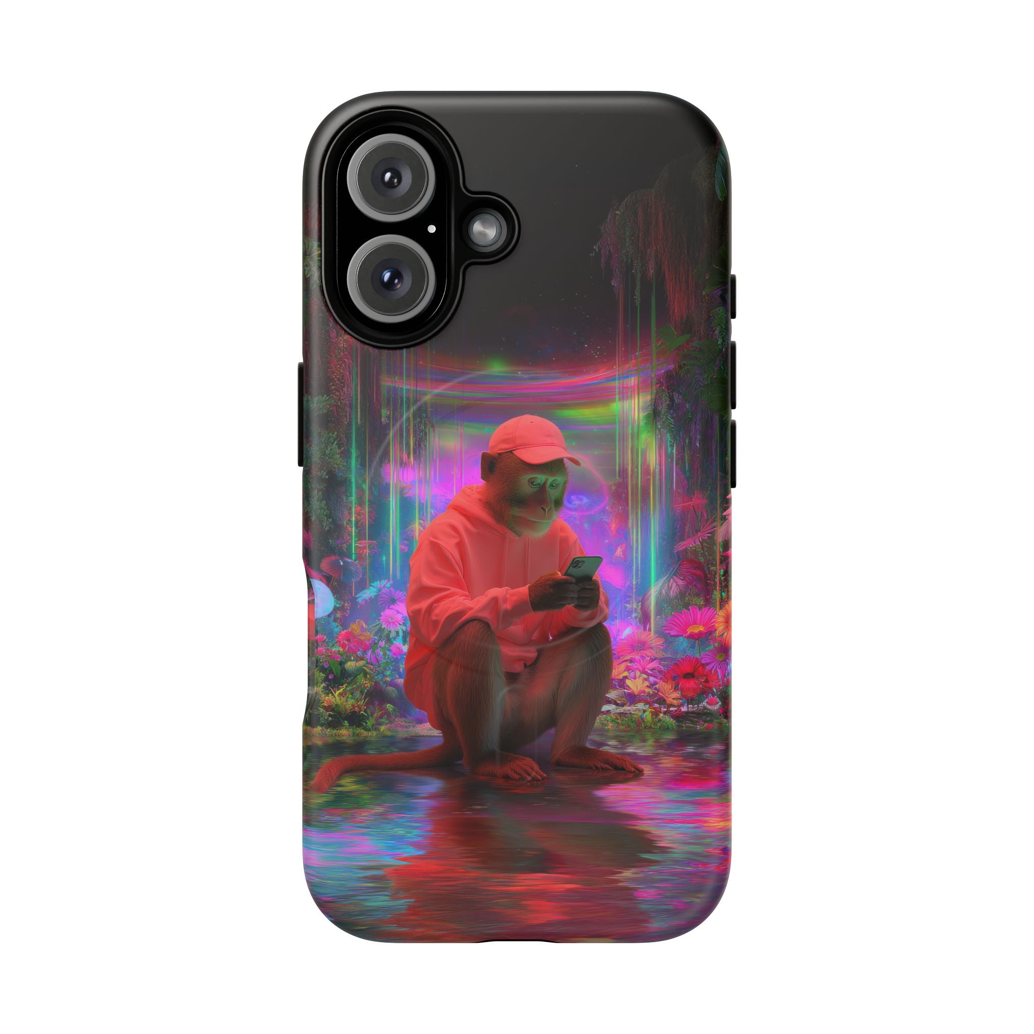 Neon - Psychedelic neon jungle monkey