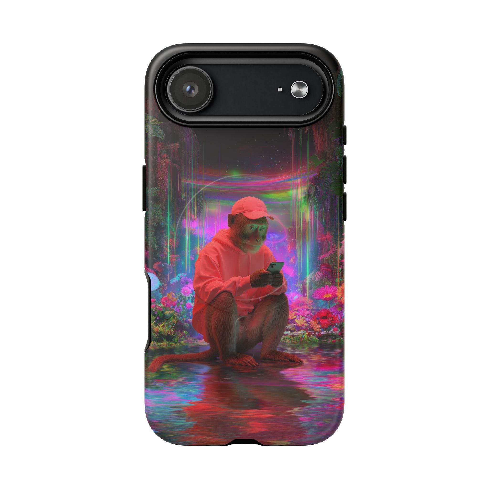 Neon - Psychedelic neon jungle monkey