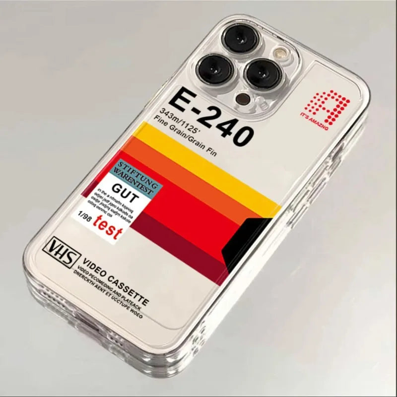 Rewind - VHS Tape Label